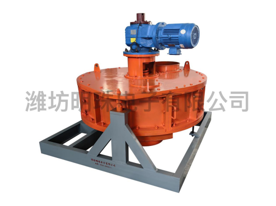 Single layer granular material rotor scale